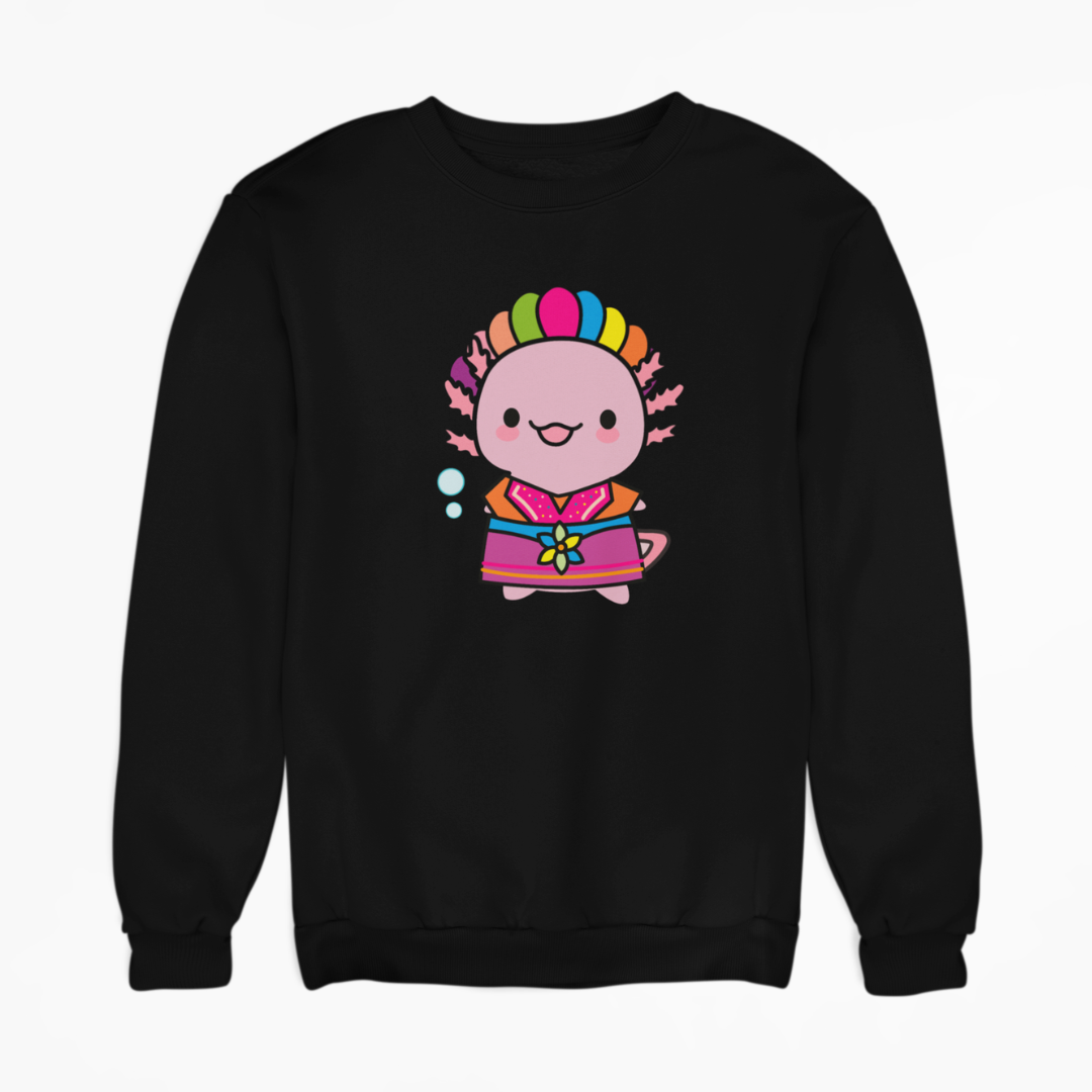 Sudadera Ajolote Mexicana Xo The Monster