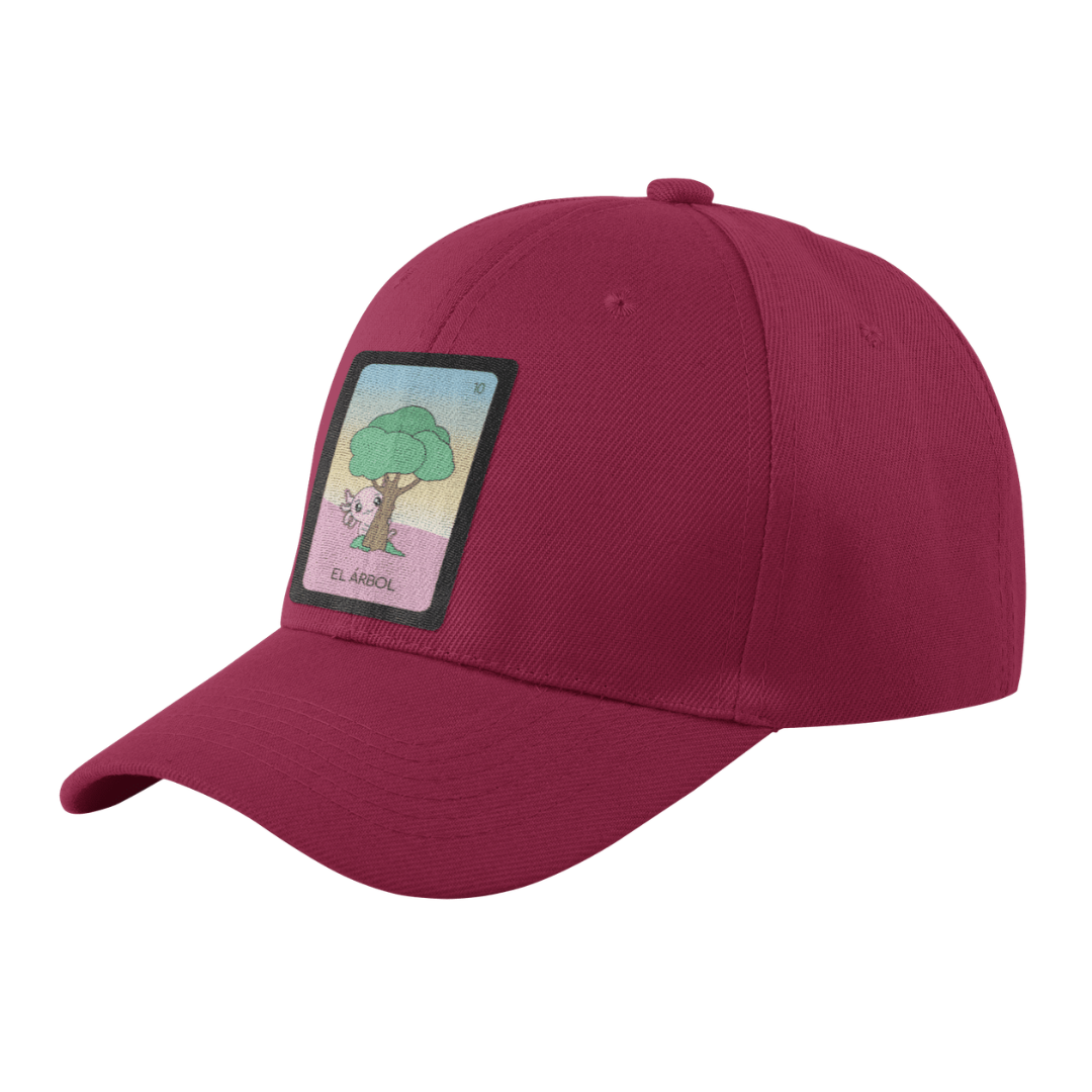 Gorra Unisex Curva Axoloteria El Árbol Ajolote