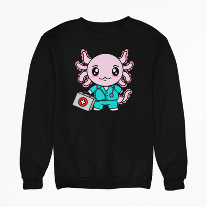 Sudadera Axolotzin Enfermero Ajolote Unisex
