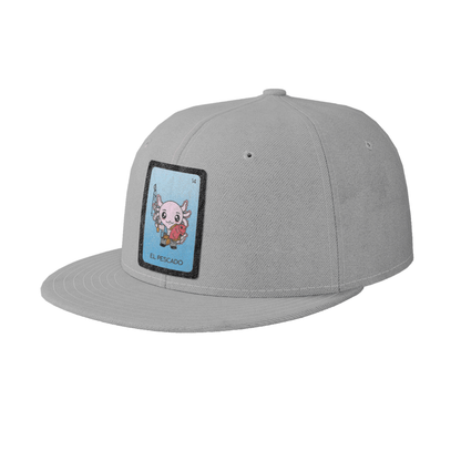 Gorra Unisex Plana Axoloteria El Pescado Ajolote