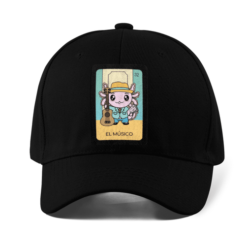 Gorra Unisex Curva Axoloteria El Musico Ajolote