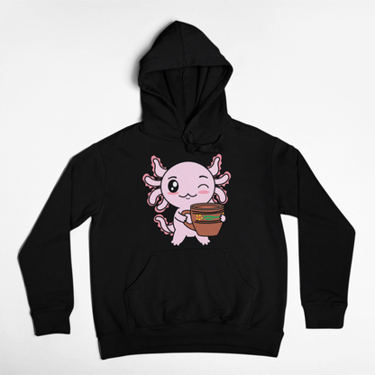 Hoodie Axolotzin Pulquero Ajolote Unisex