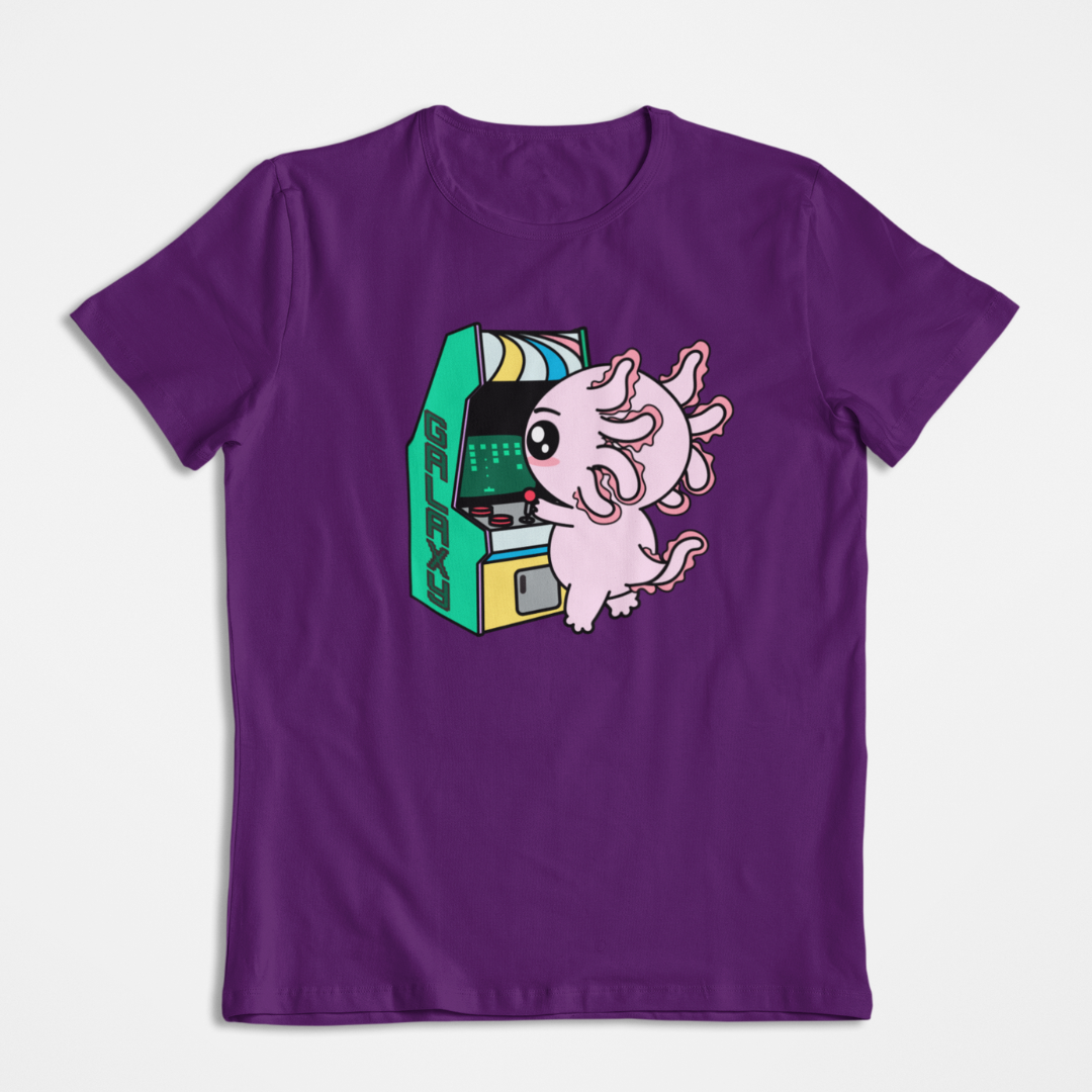Playera Axolotzin Arcade Ajolote