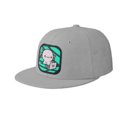 Gorra Unisex Plana Ajolote Trabajando Xo The Monster