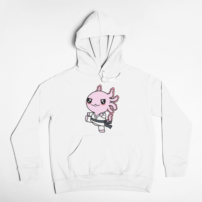 Hoodie Axolotzin Karateka Ajolote Unisex