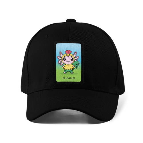 Gorra Unisex Curva Axoloteria El Gallo Ajolote