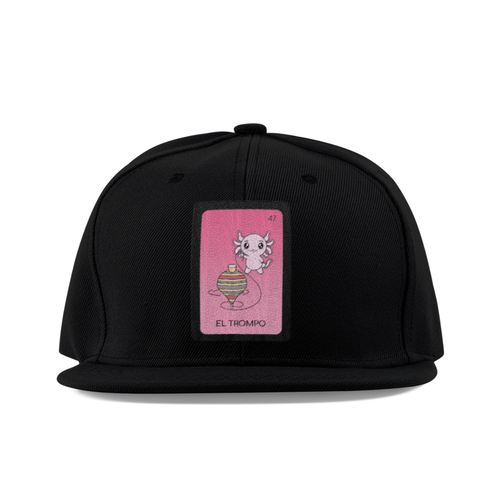 Gorra Unisex Plana Axoloteria El Trompo Ajolote