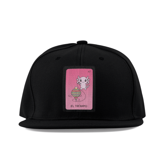 Gorra Unisex Plana Axoloteria El Trompo Ajolote