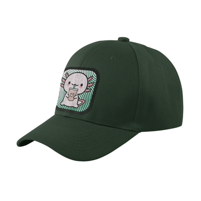 Gorra Unisex Curva Ajolote Bebiendo  Xo The Monster