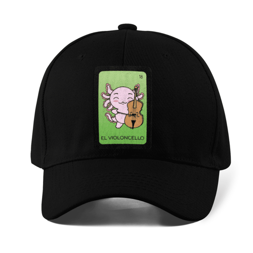 Gorra Unisex Curva Axoloteria El Violoncello Ajolote