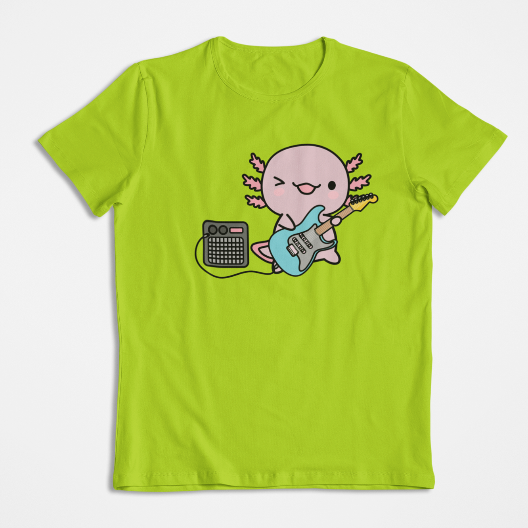 Playera Ajolote Guitarrista Xo The Monster