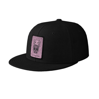 Gorra Unisex Plana Axoloteria La Calavera Ajolote