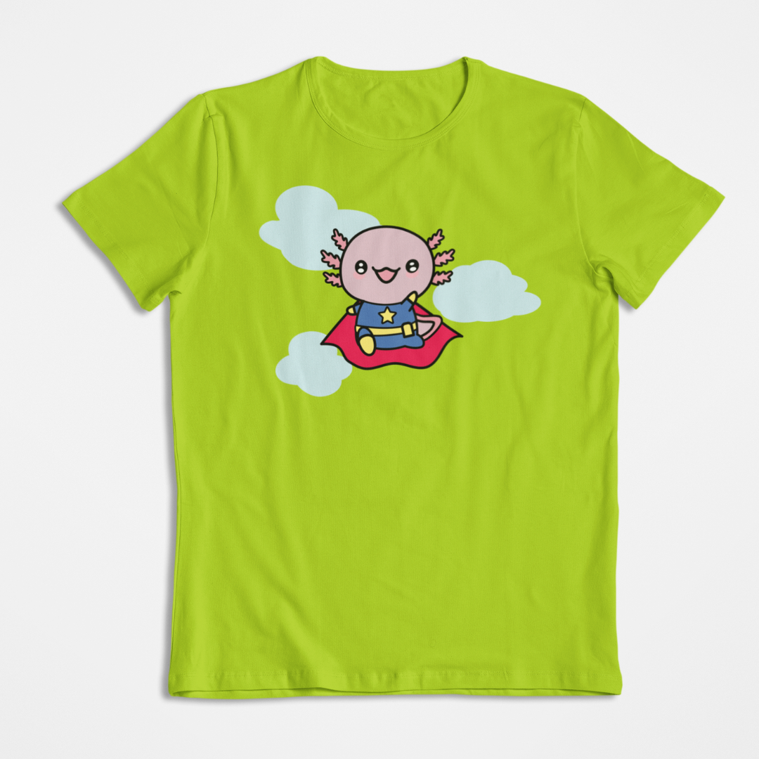 Playera Ajolote Super Heroe Xo The Monster