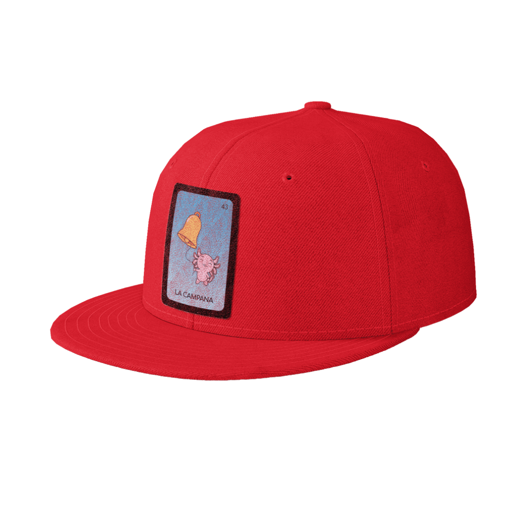 Gorra Unisex Plana Axoloteria La Campana Ajolote