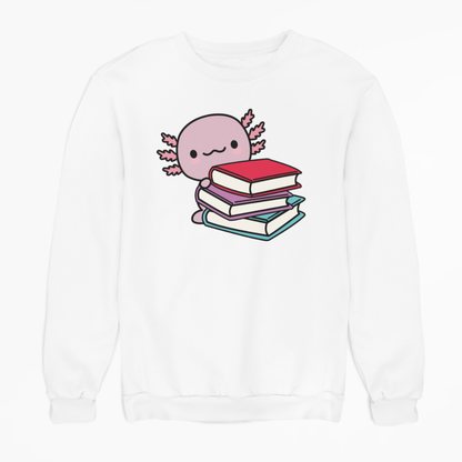 Sudadera Ajolote Lector Xo The Monster