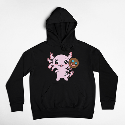 Hoodie Axolotzin Sonrisa Ajolote Unisex