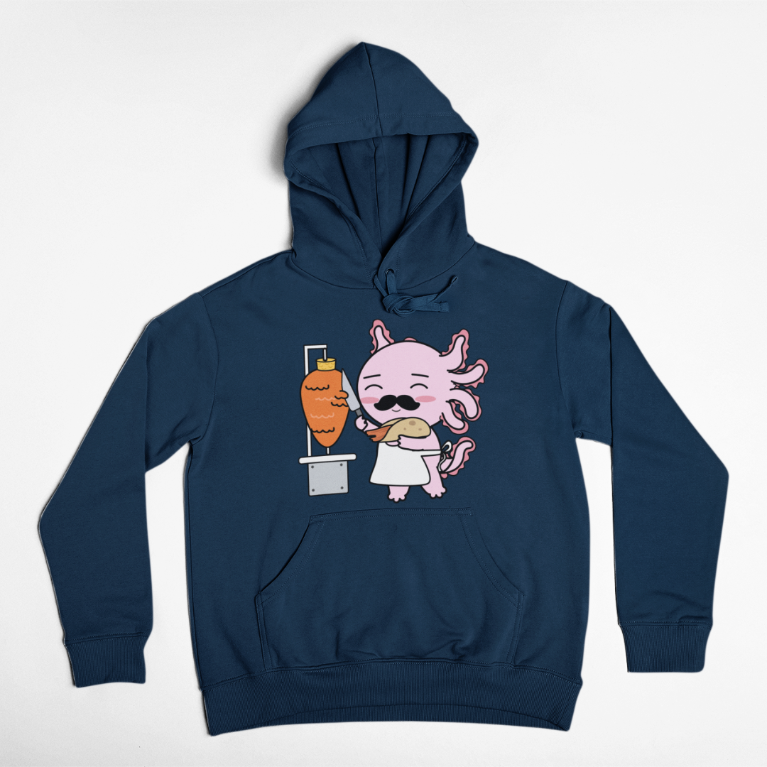 Hoodie Axolotzin Taquero Ajolote Unisex