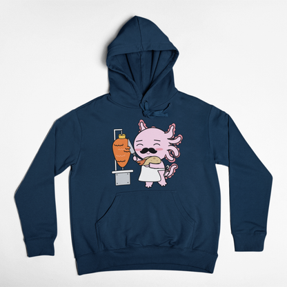Hoodie Axolotzin Taquero Ajolote Unisex