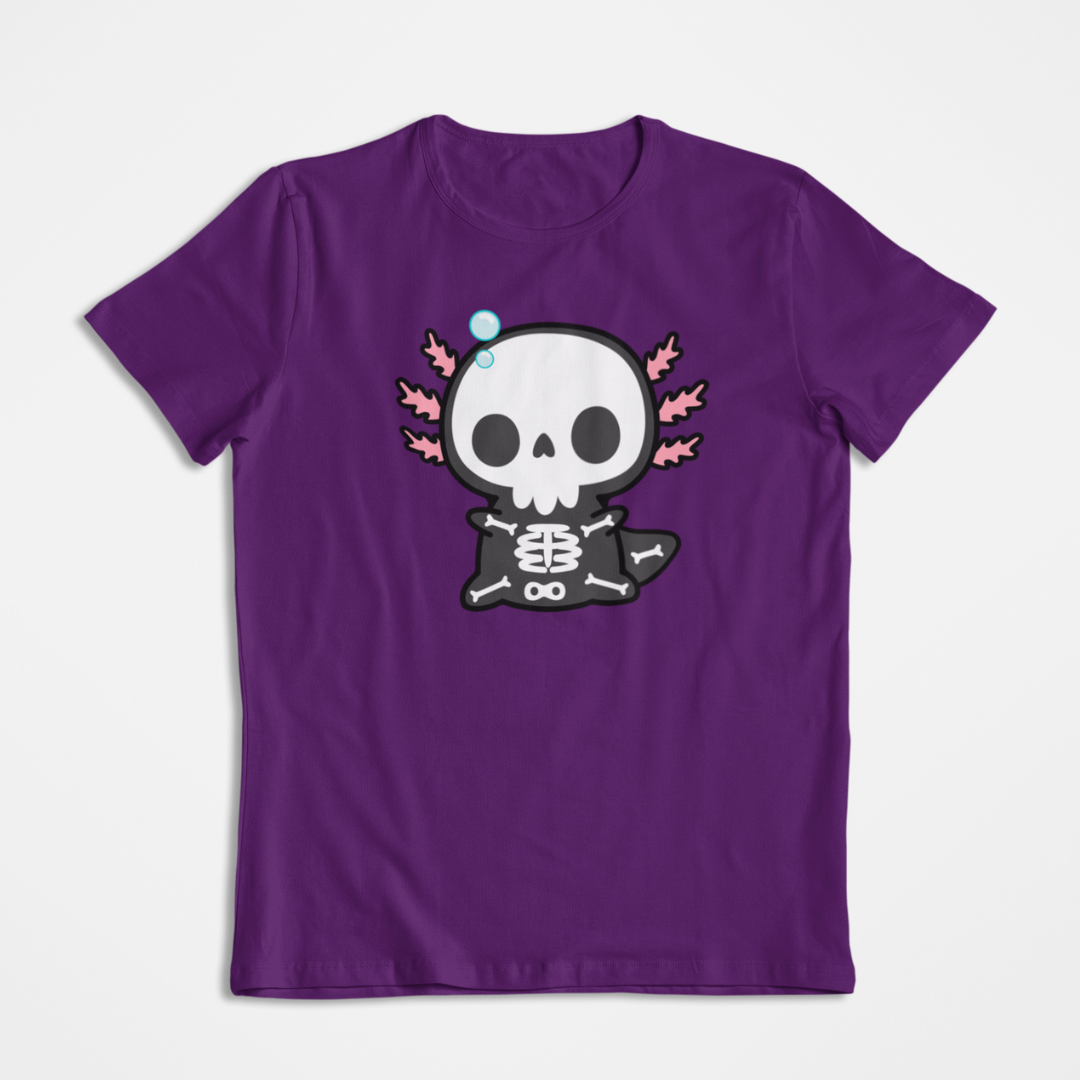 Playera Ajolote Esqueleto Xo The Monster
