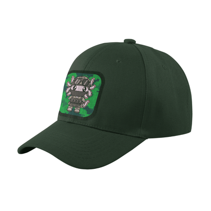 Gorra Unisex Curva Axolotzin Militar