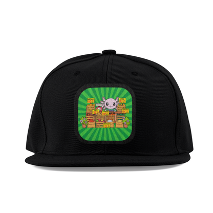 Gorra Unisex Plana Axolotzin Marchante