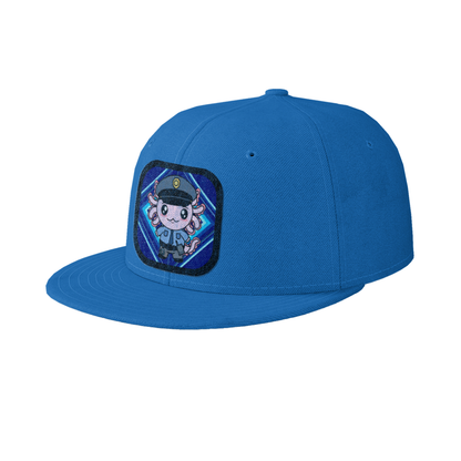 Gorra Unisex Plana Axolotzin Policía