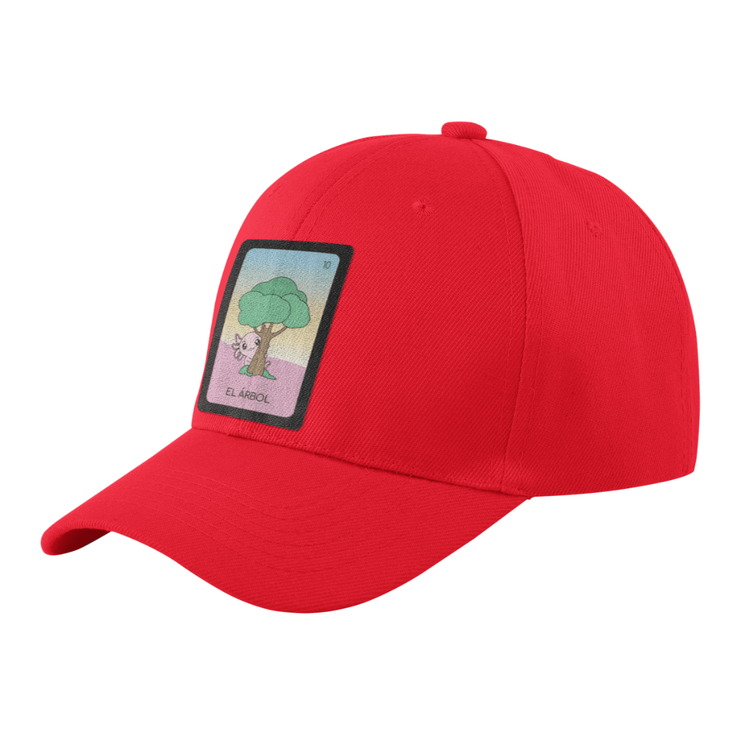 Gorra Unisex Curva Axoloteria El Árbol Ajolote