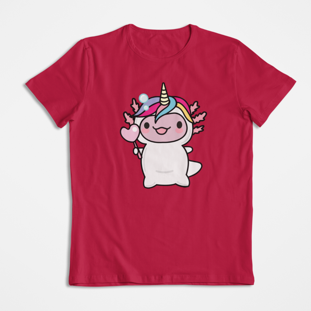 Playera Ajolote Unicornio Xo The Monster
