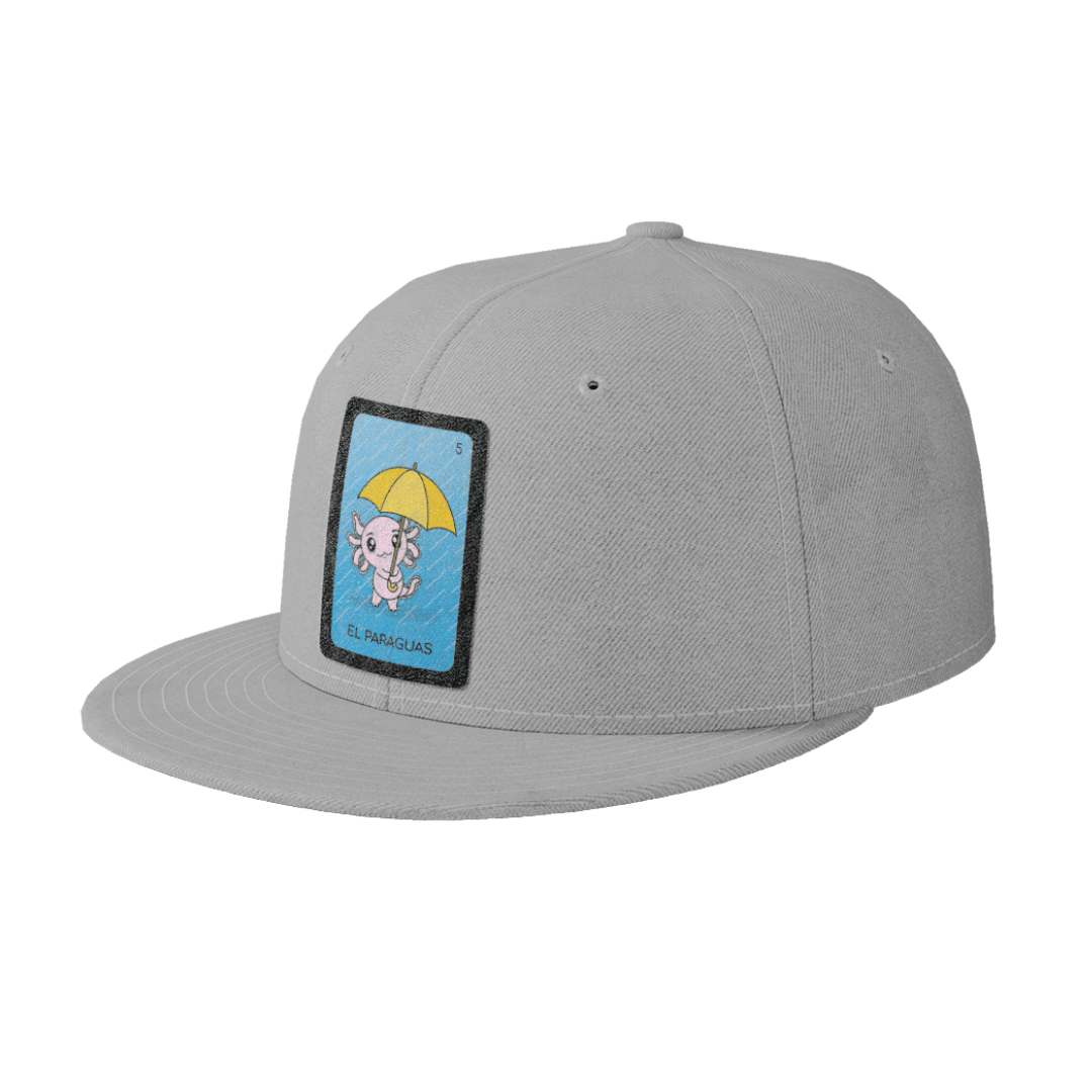 Gorra Unisex Plana Axoloteria El Paraguas Ajolote