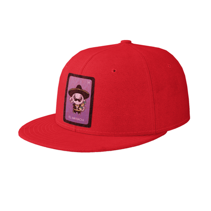 Gorra Unisex Plana Axoloteria El Mariachi Ajolote