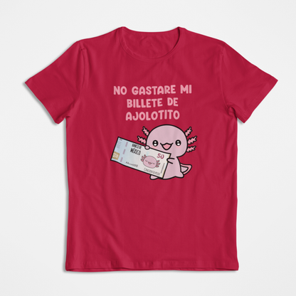 Playera Ajolote Billete Xo The Monster