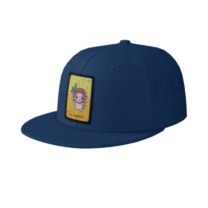 Gorra Unisex Plana Axoloteria El Gorrito Ajolote