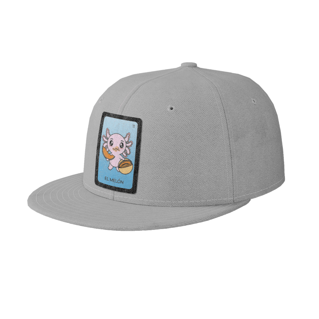 Gorra Unisex Plana Axoloteria El Melón Ajolote