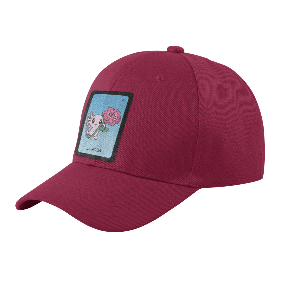 Gorra Unisex Curva Axoloteria La Rosa Ajolote