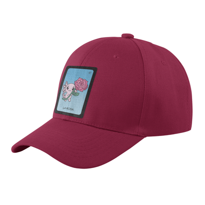 Gorra Unisex Curva Axoloteria La Rosa Ajolote