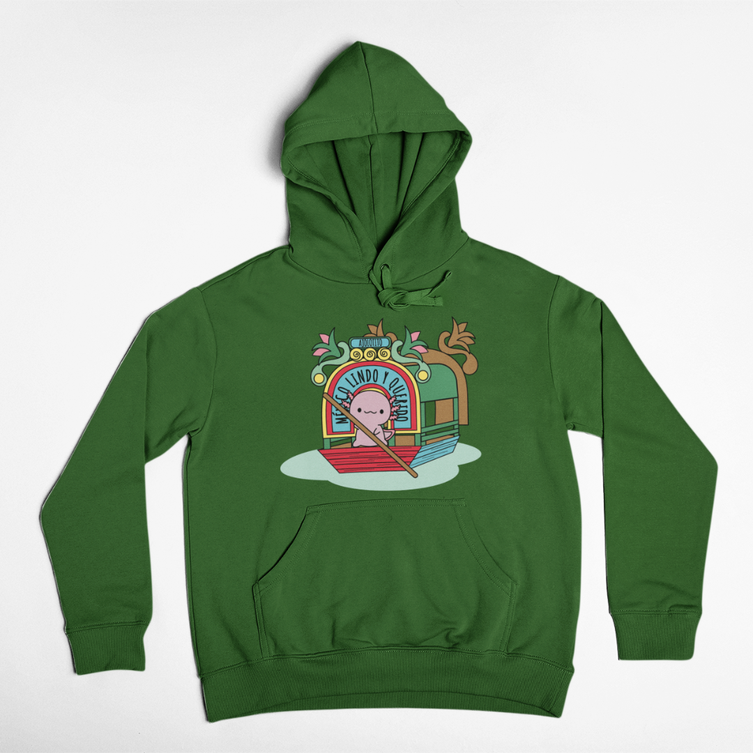 Hoodie Ajolote Trajinera Xo The Monster