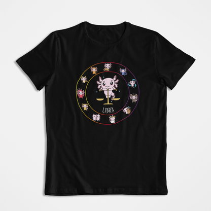 Playera Horoscopos Libra Axolotzin Ajolote