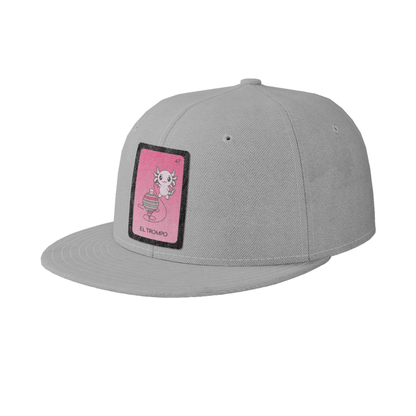 Gorra Unisex Plana Axoloteria El Trompo Ajolote