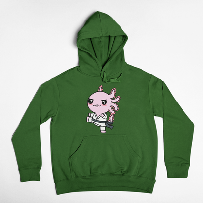 Hoodie Axolotzin Karateka Ajolote Unisex