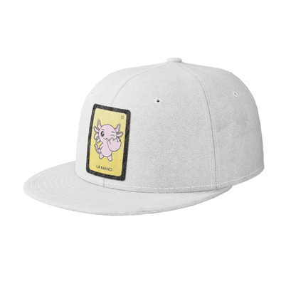 Gorra Unisex Plana Axoloteria La Mano Ajolote