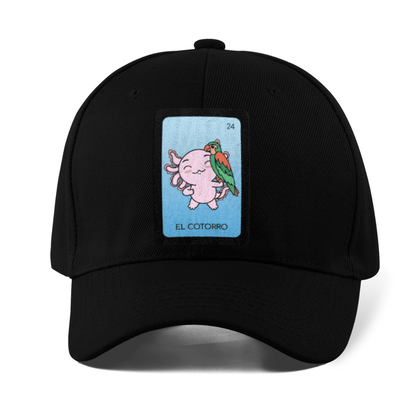 Gorra Unisex Curva Axoloteria El Cotorro Ajolote