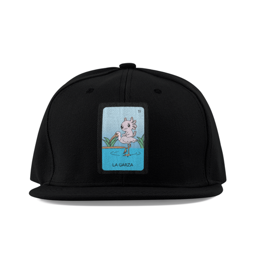 Gorra Unisex Plana Axoloteria La Garza Ajolote