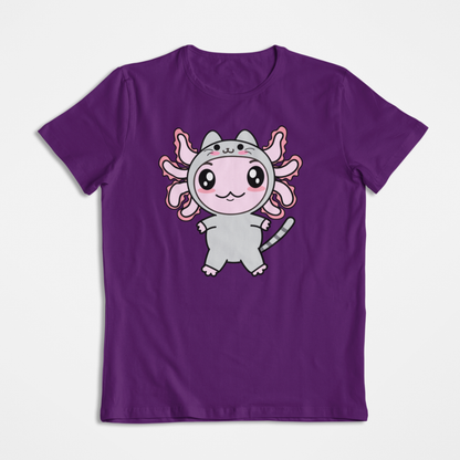 Playera Axolotzin Disfraz Gato Ajolote