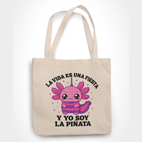 Bolsa Ajolotito Soy La Piñata