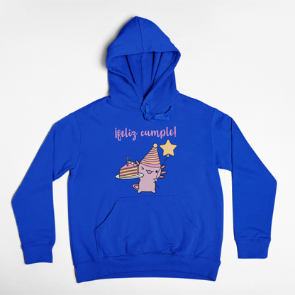 Hoodie Ajolote Feliz Cumple Xo The Monster