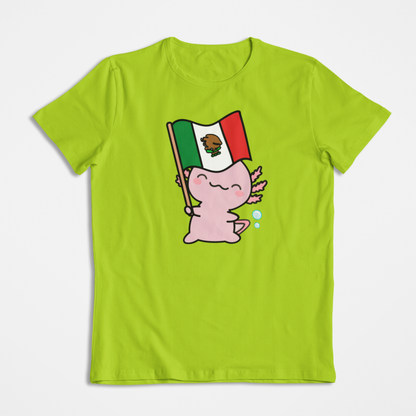 Playera Ajolote Y Su Bandera Xo The Monster