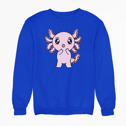 Sudadera Axolotzin Sorprendido Ajolote Unisex