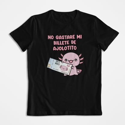 Playera Ajolote Billete Xo The Monster