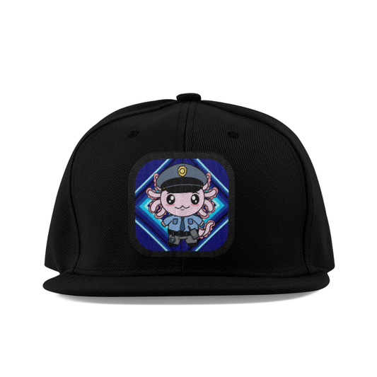 Gorra Unisex Plana Axolotzin Policía