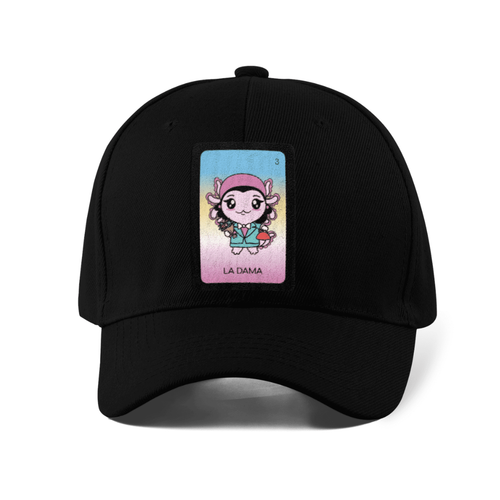 Gorra Unisex Curva Axoloteria La Dama Ajolote